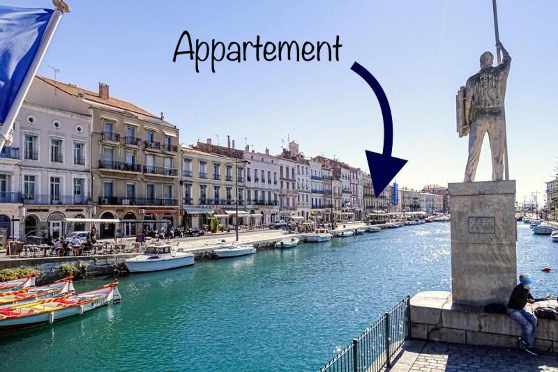 Duplex Climatise Cadre Royal Lägenhet Sète Exteriör bild